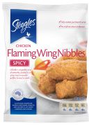 SPICY FLAMING CHICKEN WING NIBBLES 1KG