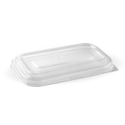 PET DOME LUNCH BOX CLEAR LID 50S