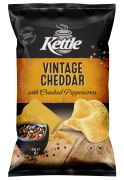 VINTAGE CHEDDAR & CRACKED PEPPER POTATO CHIPS 150GM