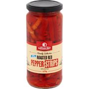 RED PEPPER STRIPS 470GM