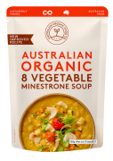 8 VEGETABLE MINESTRONE SOUP 330GM