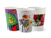 PAPER CUP DOUBLE WALL ART 12OZ 40S
