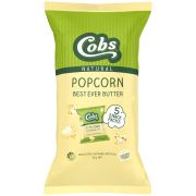 NATURAL POPCORN BEST EVER BUTTER MULTIPACK 65GM