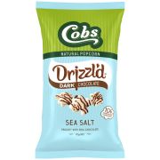 POPCORN DRIZZL'D DARK CHOCOLATE SEA SALT 70GM