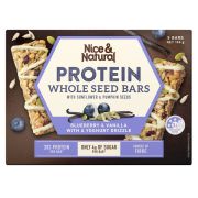 BLUEBERRY & VANILLA PROTEIN WHOLE SEED BAR 150GM