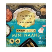 MINI GARLIC & HERB NAAN 225GM