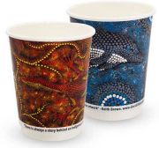 INDIGENOUS COLLECTION DOUBLE WALL COFFEE CUP 12OZ 25S