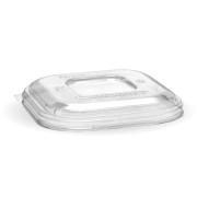 SQUARE DOME PLATE CLEAR TAKEAWAY LID 280-630ML 50S