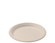 ENVIROBOARD NATURAL SIDE PLATE ROUND 7 INCHES 125S