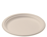 ENVIROBOARD LARGE NATURAL ROUND DINNER PLATE 10 INCH 125S