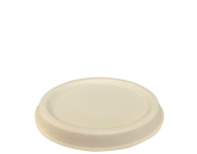 ENVIROBOARD NATURAL LARGE PORTION CONTROL CUP LID  TO SUIT LARGE CUPS 50S