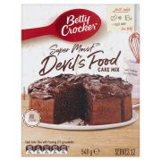 DEVILS FOOD CAKE MIX 540GM