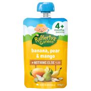4 MONTHS+ PEAR AND MANGO BABY FOOD 120GM