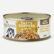 TASTE TOPPERS CHICKEN BREAST WITH VEGETABLES DOG FOOD 156GM