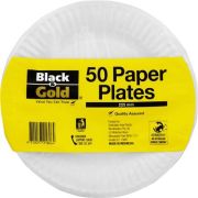 PAPER PLATES 225MM 50S