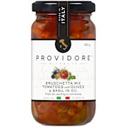 TOMATO OLIVES & BASIL PROVIDORE BRUSCHETTA MIX 190GM