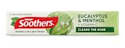 SOOTHERS EUCALYPTUS AND MENTHOL MEDICATED LOZENGES 40GM