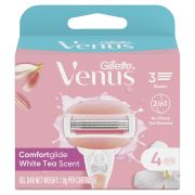 VENUS COMFORTGLIDE WHITE TEA CARTRIDGE 4S