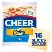 SLICED COLBY CHEESE REFILL 250GM