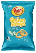 SOUR CREAM & CHIVES ONION RINGS 45GM