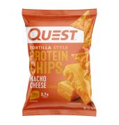 NACHO CHEESE TORTILLA STYLE PROTEIN CHIPS 32GM