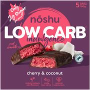 LOW CARB CHERRY & COCONUT INDULGENCE BARS 160GM