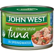 TUNA IN SPRINGWATER 425GM