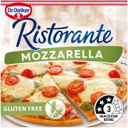 GLUTEN FREE MOZZARELLA PIZZA 370GM