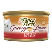 FANCY FEAST GRAVY LOVERS BEEF FEAST 85GM