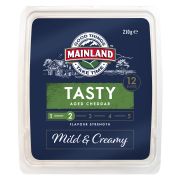 TASTY NATURAL CHEESE SLICES 210GM