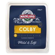 COLBY SLICED CHEESE 210GM