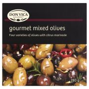 MIXED GOURMET OLIVES 280GM