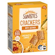 CHEDDAR & CHIVES CRACKERS 110GM