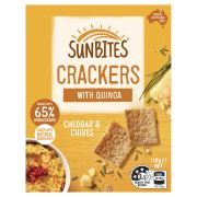 CHEDDAR & CHIVES CRACKERS 110GM