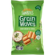SOUR CREAM & CHIVES CHIPS 90GM