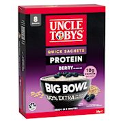 QUICK OATS BIG BOWL BERRY PROTEIN BREAKFAST CEREAL 8PK