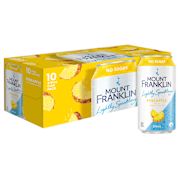 LIGHTLY SPARKLING PINEAPPLE WATER 10X375M