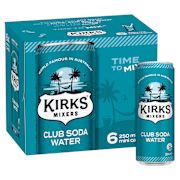 SODA WATER 6X250ML