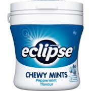 ECLIPSE PEPPERMINT CHEWY MINTS 93GM