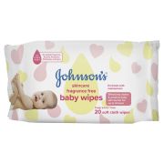 FRAGRANCE FREE BABY WIPES 20S