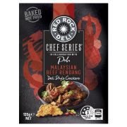 MALAYSIAN BEEF RENDANG CHEF COLAB  DELI STYLE CRACKERS 135GM