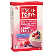 QUICK OATS BERRY VARIETY PACK BREAKFAST CEREAL 10PK