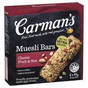 MUESLI BARS CLASSIC 6 PACK 270GM