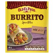 MILD BURRITO SPICE MIX 40GM