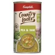 COUNTRY LADLE SOUP HOMESTYLE PEA AND HAM 500GM