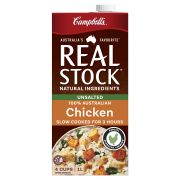 CHICKEN UNSALTED REAL STOCK 1L