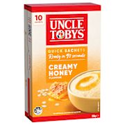 QUICK OATS CREAMY HONEY BREAKFAST CEREAL 10PK