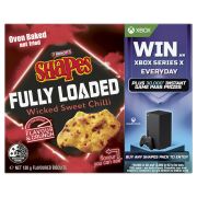 SHAPES SNACKS FULLY LOADED WICKED SWEET CHILLI 130GM