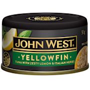 ZESTY LEMON & ITALIAN HERB DELI TUNA 90GM