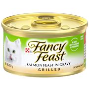 FANCY FEAST GRILLED SALMON ADULT CAT FOOD 85GM